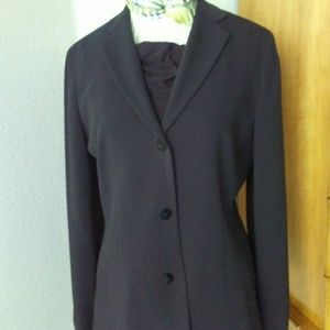 ANNE KLEIN WOM BLK SUIT 10